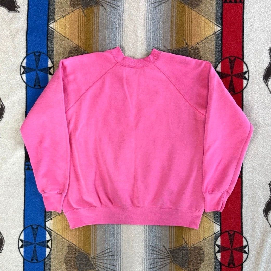 Pinko VINTAGE Bassett-Walker Sweatshirt Crew Neck Pink Womens XL Cheerleading Pom Pon 80s 90s Size XL / US 12-14 / IT 48-50 - 5 Thumbnail