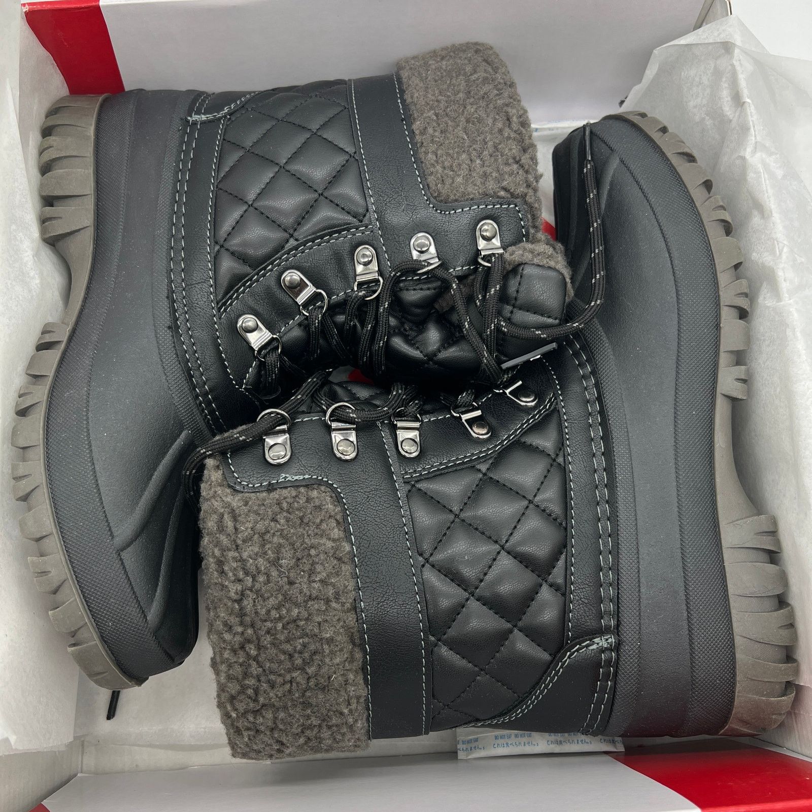 Other Cougar Waterproof Winter Boots Size 9 Black Quilt Size US 9 / IT 39 - 2 Thumbnail