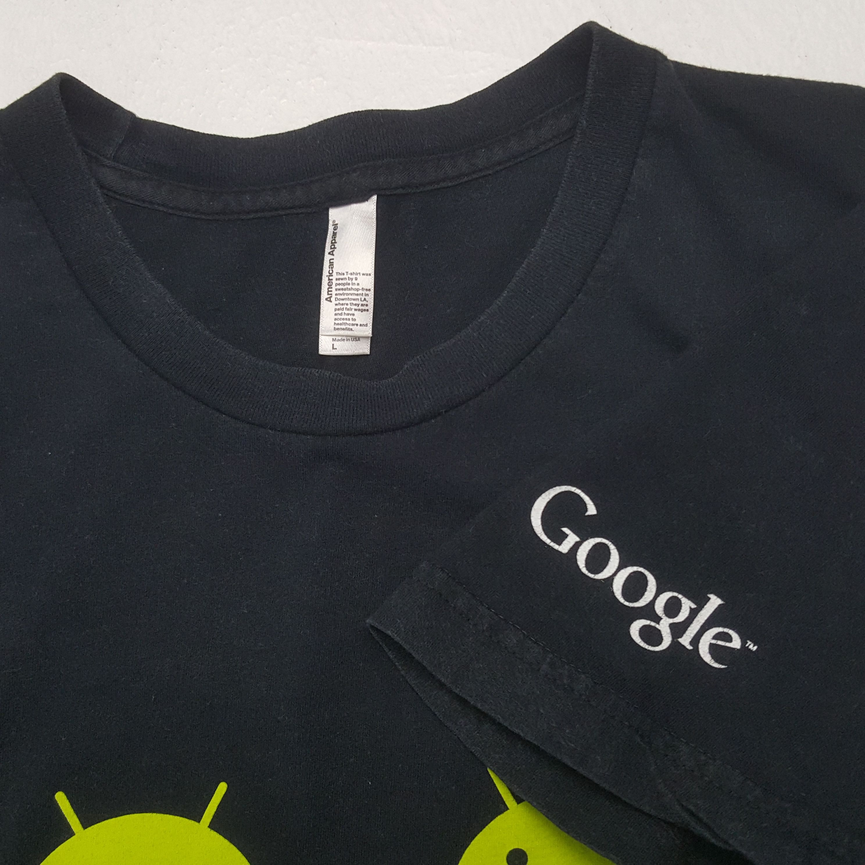 Other VIntage Google Android Pride LGBTQ Tshirt C285N59 Size US L / EU 52-54 / 3 - 4 Thumbnail