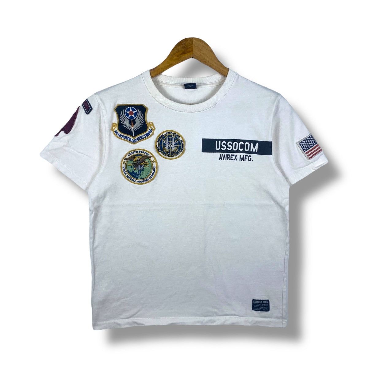 Avirex AVIREX Us Special Operations Command Embroidery Logo Tee Size US M / EU 48-50 / 2 - 1 Thumbnail
