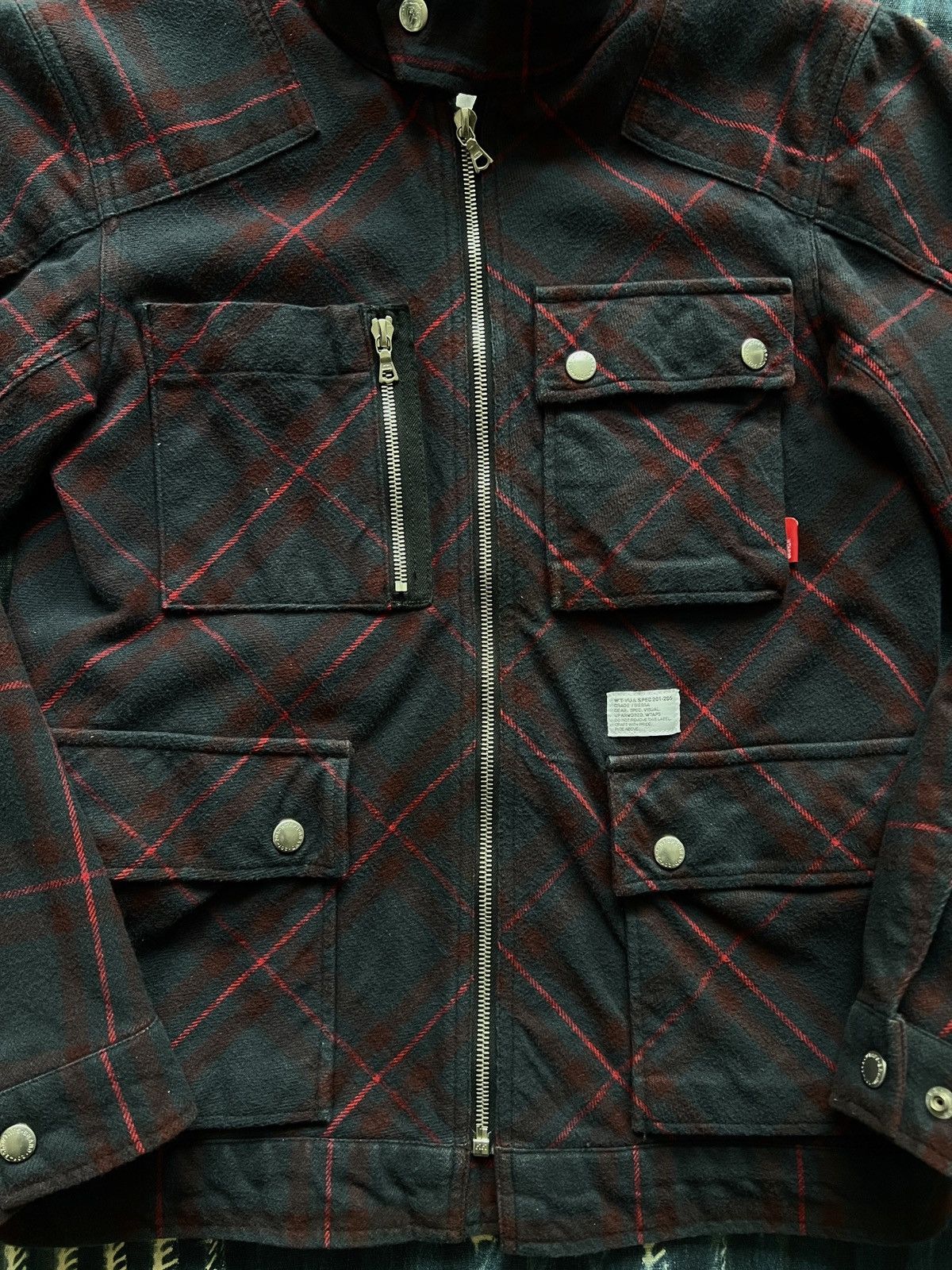 Wtaps Wtaps M3 Moto Biker Jacket FW10 Size US S / EU 44-46 / 1 - 4 Thumbnail