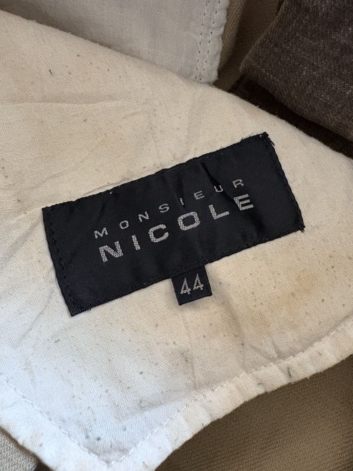Beauty Beast × If Six Was Nine × Japanese Brand MONSIEUR NICOLE DISTRESSED JEANS Size US 31 - 4 Thumbnail