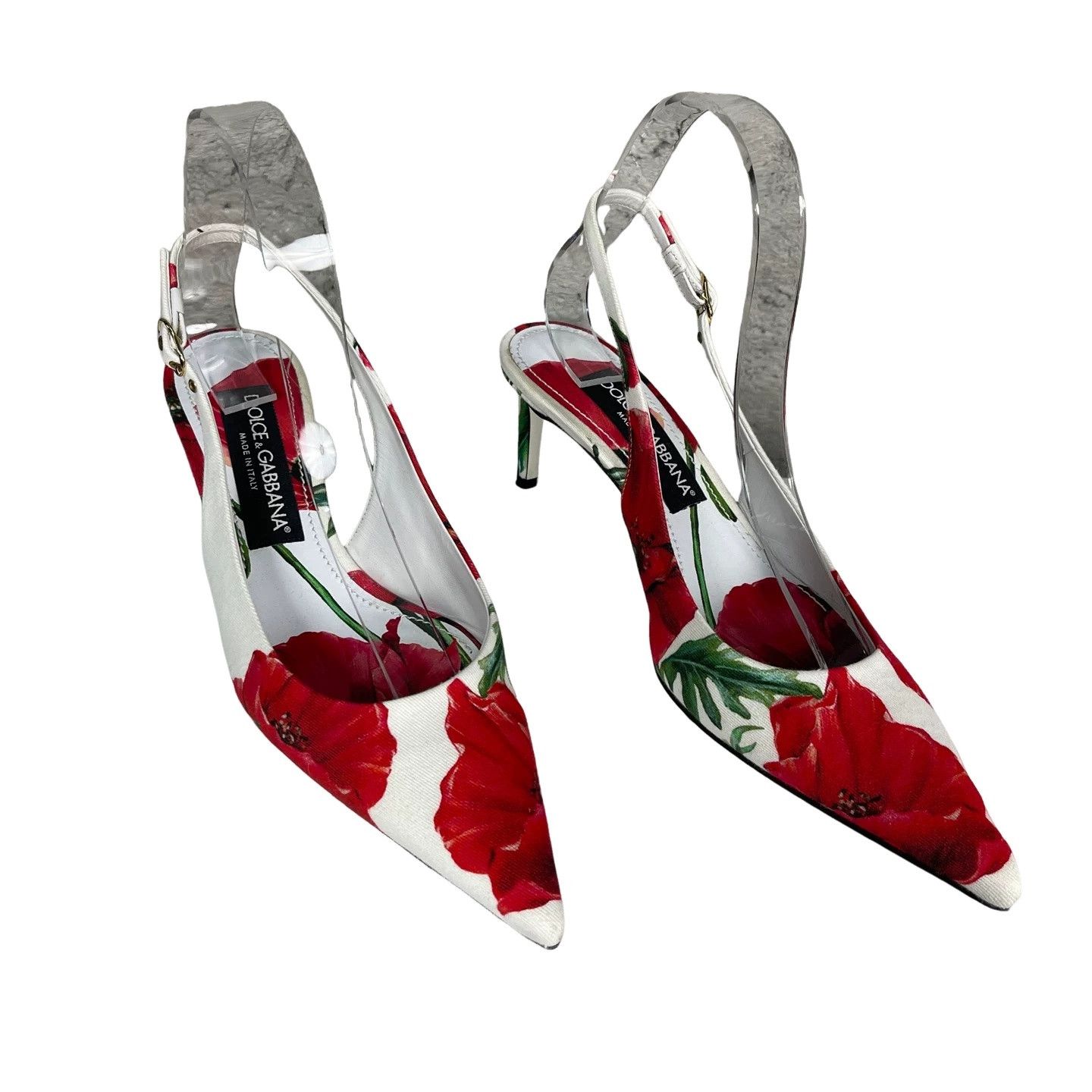 Dolce & Gabbana Dolce & Gabbana Floral Slingback Heels Size 37 Size US 7 / IT 37 - 1 Thumbnail