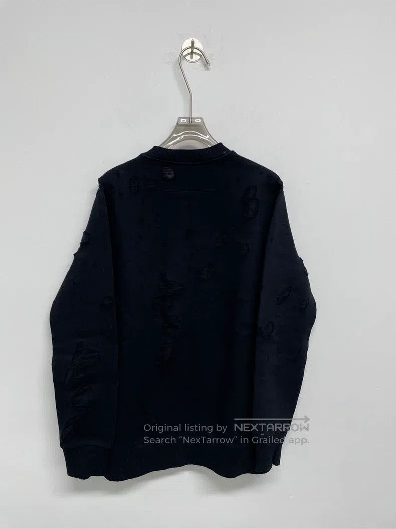 Givenchy Givenchy Distressed Hoodie in Black Size US XS / EU 42 / 0 - 5 Thumbnail
