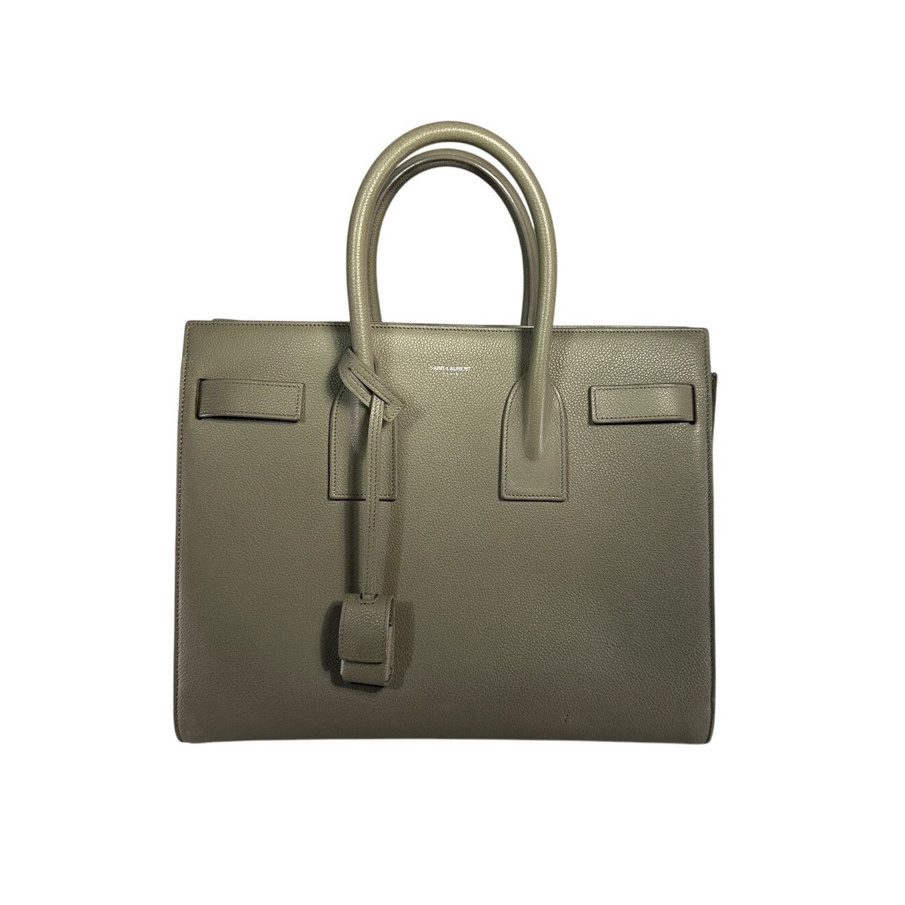 Yves Saint Laurent YVES SAINT LAURENT YSL Classic Sac De Jour Baby Tote Beige Size ONE SIZE - 1 Thumbnail