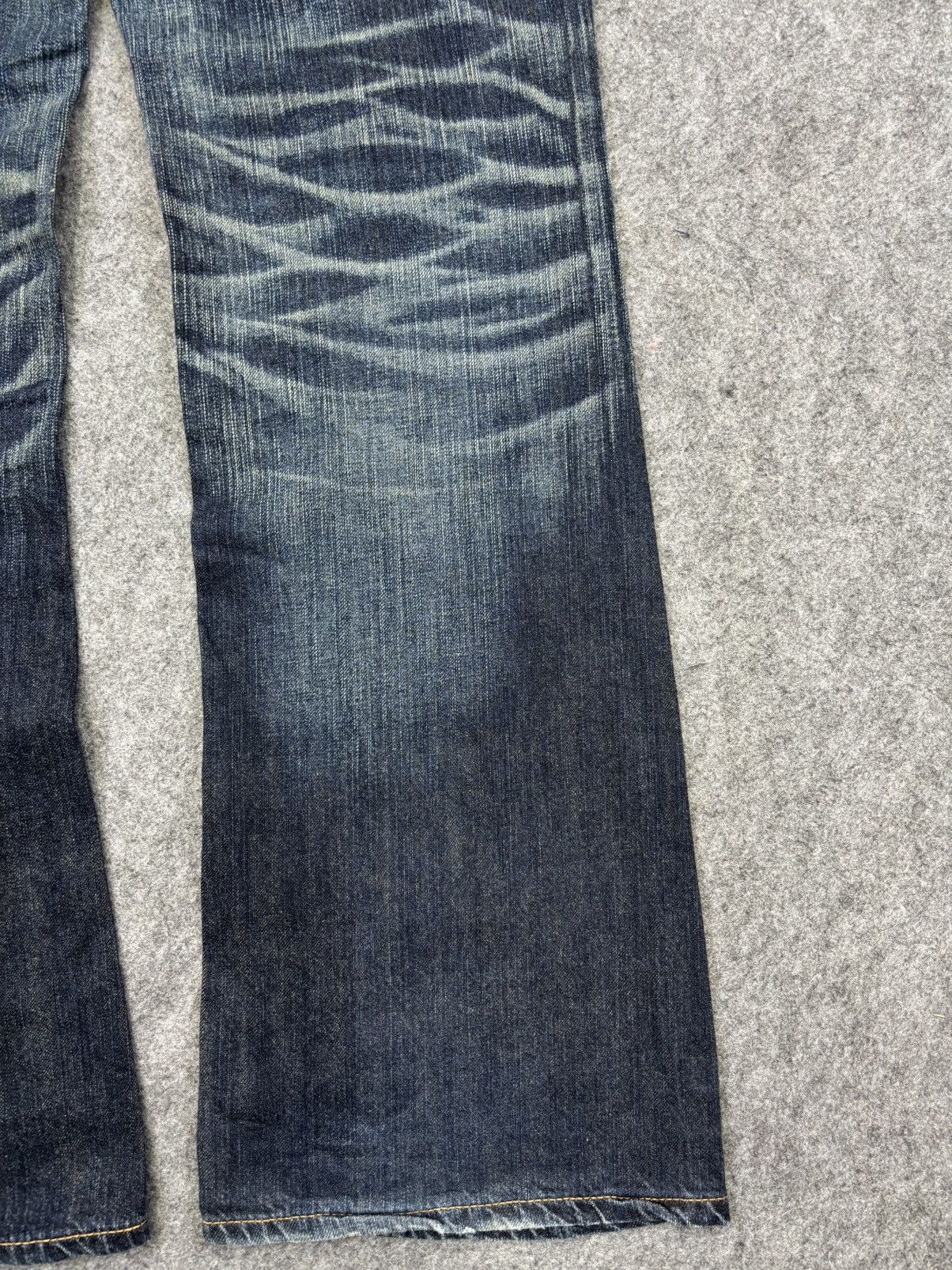 Edwin 💥Flare💥Edwin Westerner Style Sick Fades Flare Denim F833 Size US 32 / EU 48 - 11 Thumbnail
