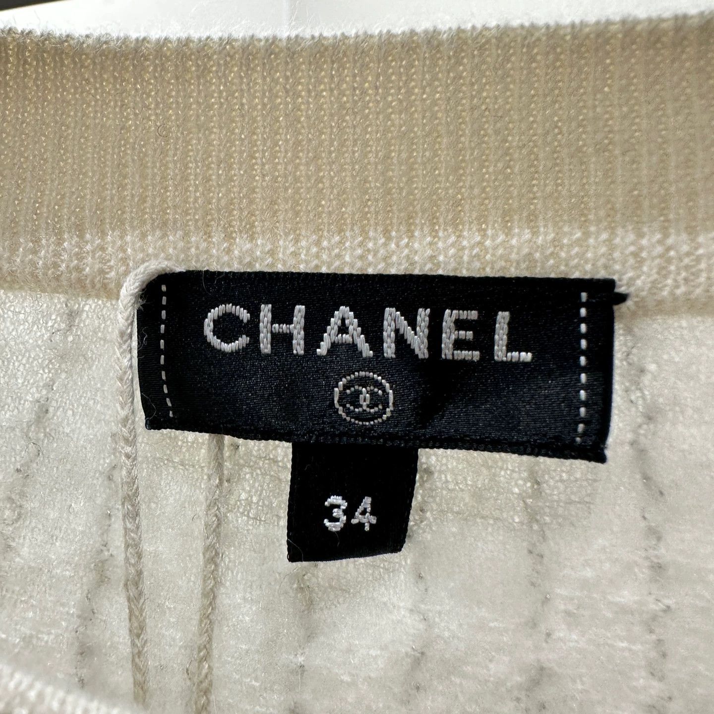 Chanel Chanel feb387 sequin knit long sleeve Angora 34 Size XS / US 0-2 / IT 36-38 - 3 Thumbnail