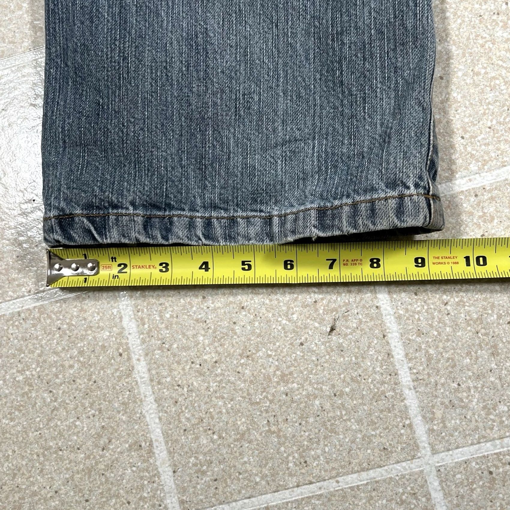 Vintage 4WARDS Jeans Denim Baggy Wide-Leg 30x31 4wards Grunge Emo Men Size US 30 / EU 46 - 7 Thumbnail