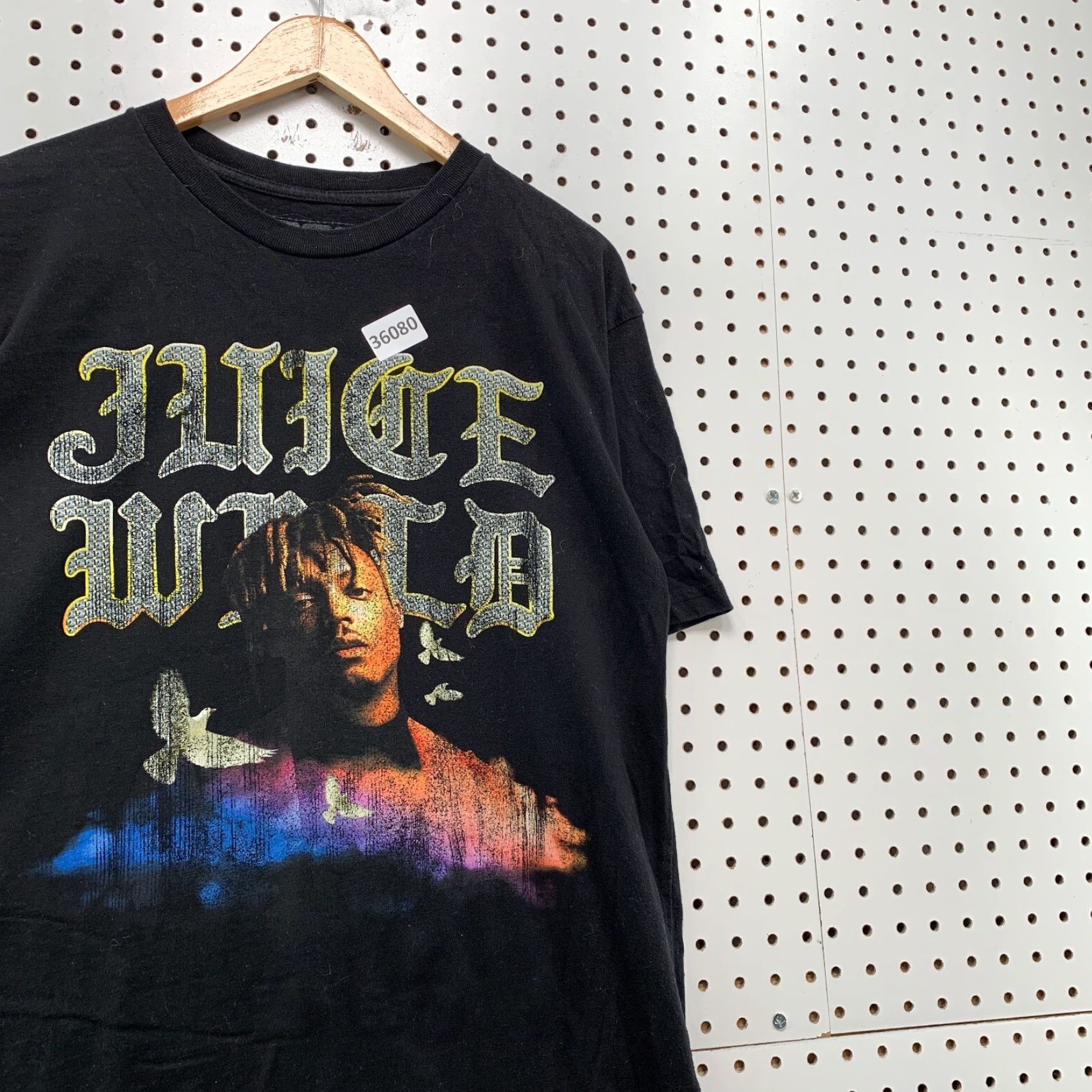 Vintage 999 Juice Wrld Shirt Mens Large Black Hip Hop Tee Short Sleeve 21x29 Size US L / EU 52-54 / 3 - 5 Thumbnail