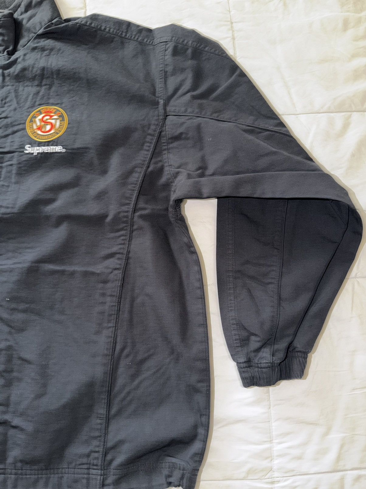 Supreme × Umbro Supreme Umbro Cotton Ripstop TrackJacket (SS26) black medium Size US M / EU 48-50 / 2 - 5 Thumbnail