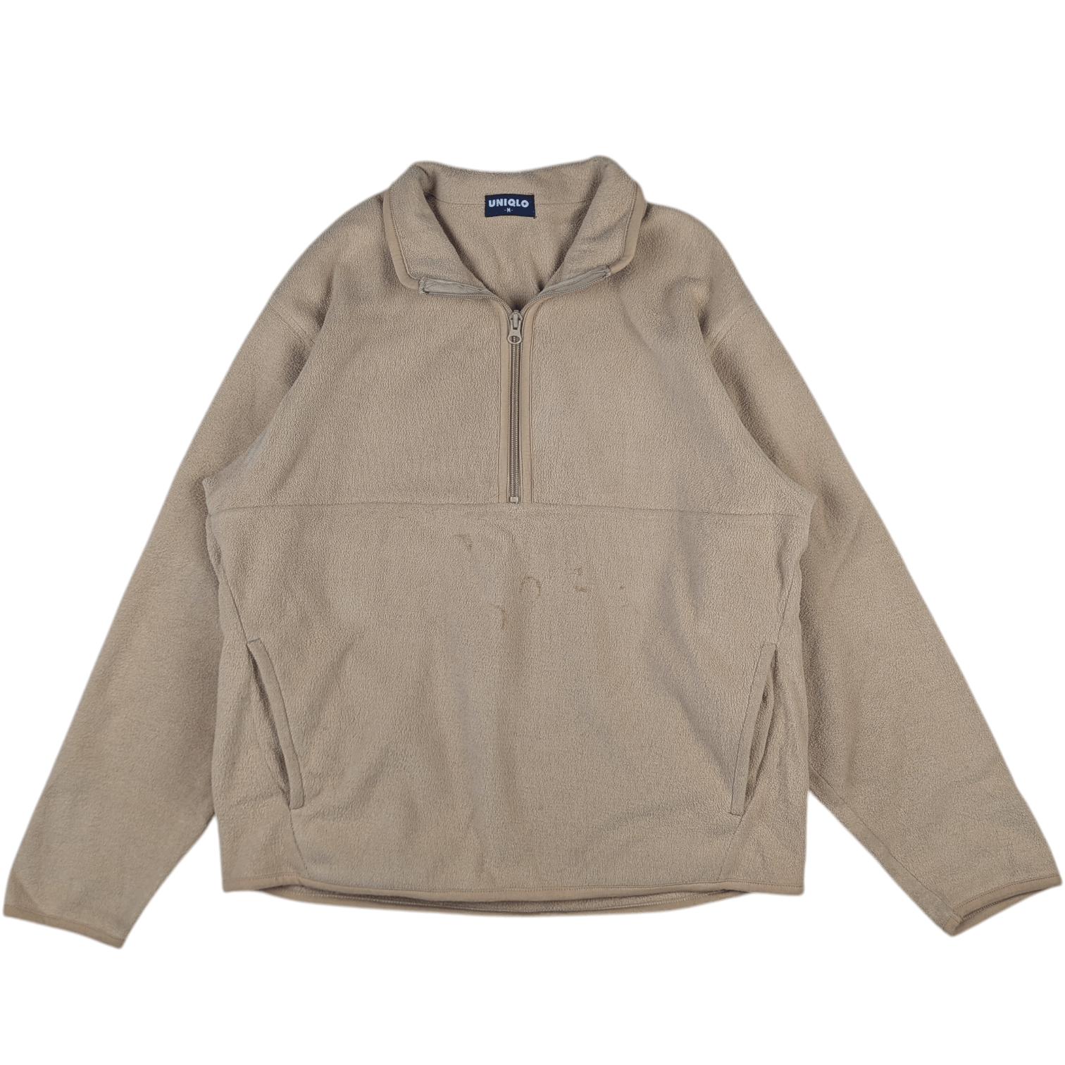 Uniqlo Vintage 90's UNIQLO Fleece Sweatshirts Pullover Size US M / EU 48-50 / 2 - 3 Thumbnail