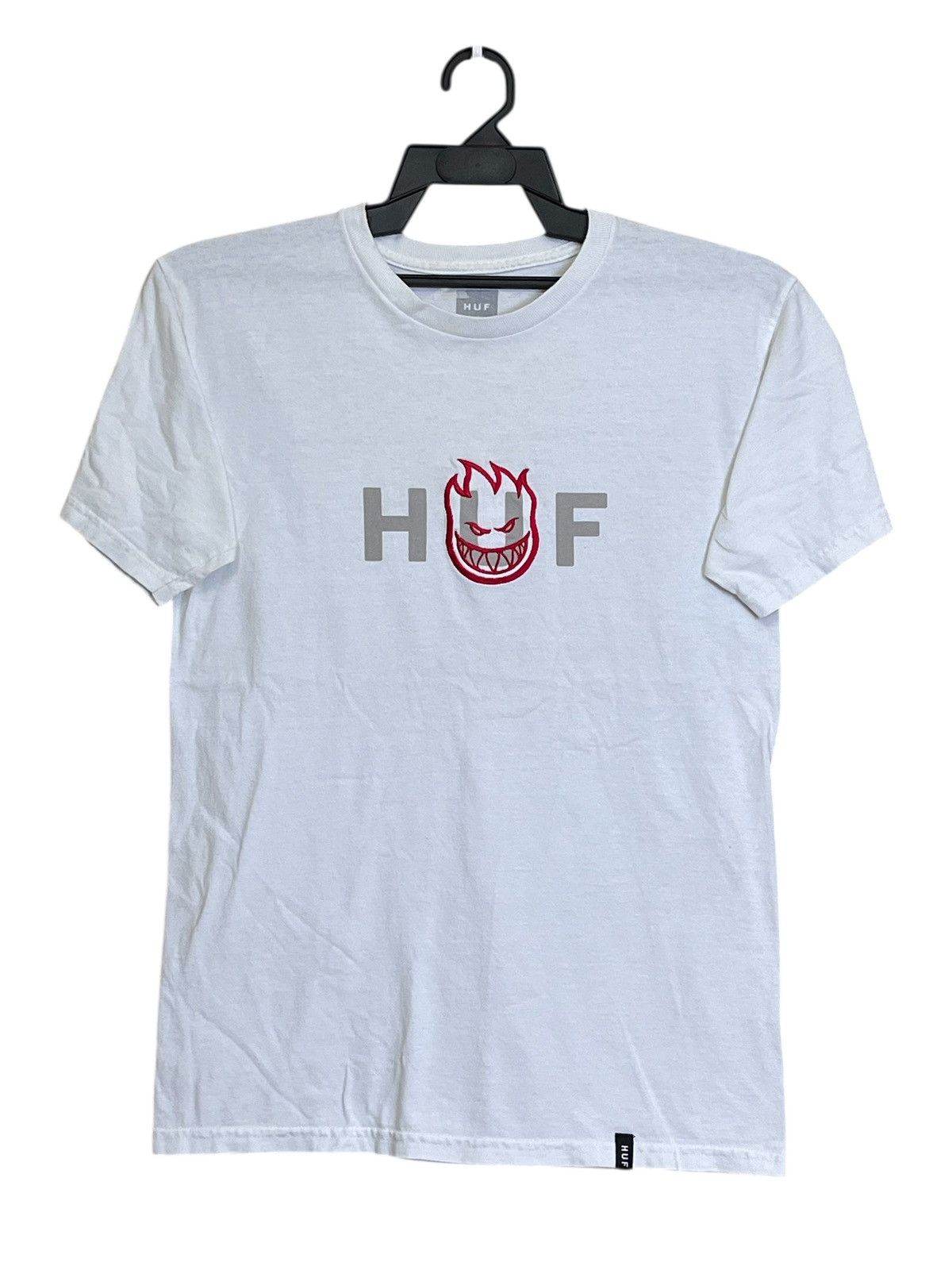 Fuck The Population × Huf HUF skateboard embroidery logo tee shirt Size US S / EU 44-46 / 1 - 1 Thumbnail