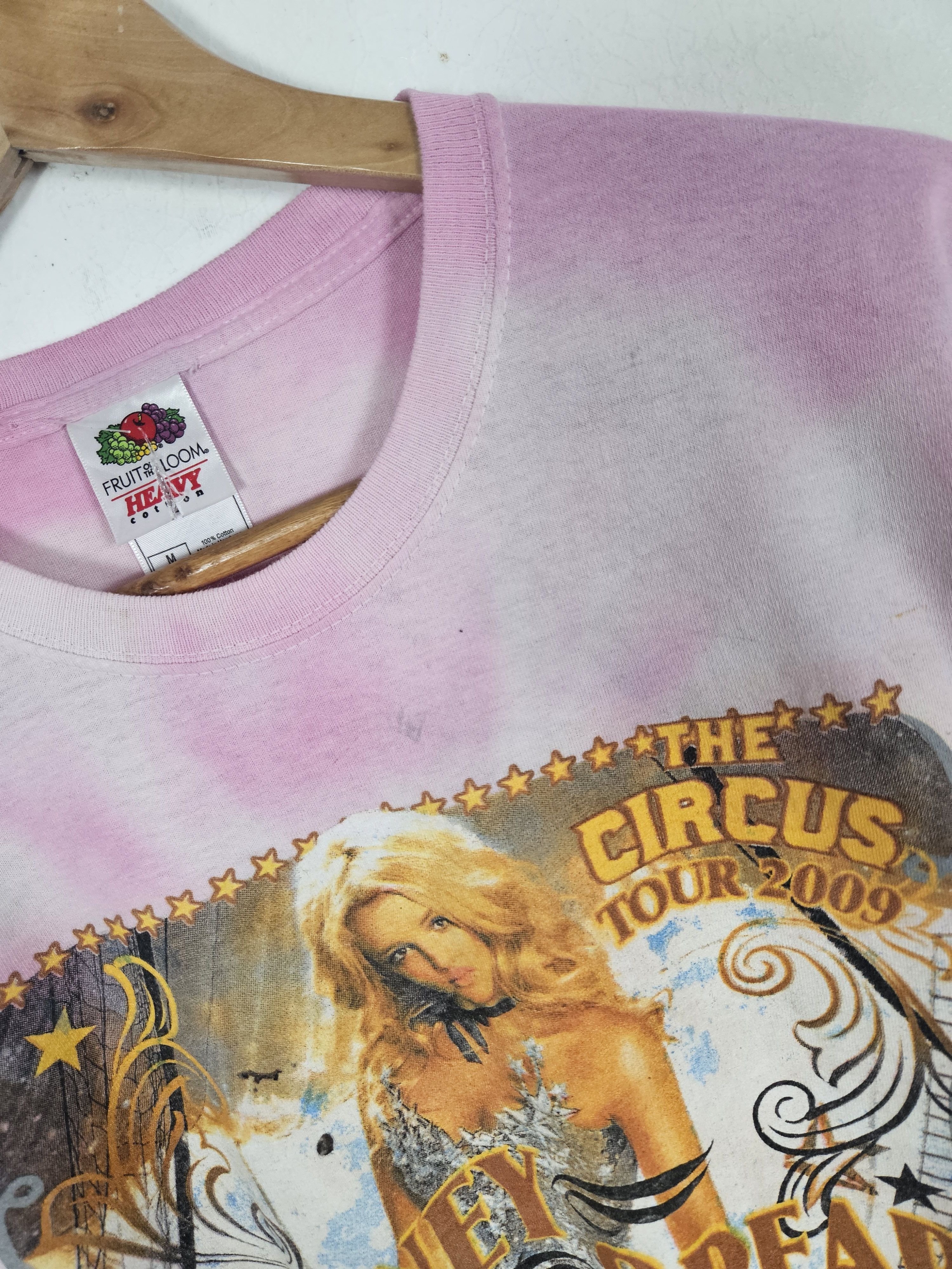 Band Tees × Rap Tees × Vintage Britney spears The circus 2009 tour pussycat dolls tee shirt Size US M / EU 48-50 / 2 - 6 Thumbnail