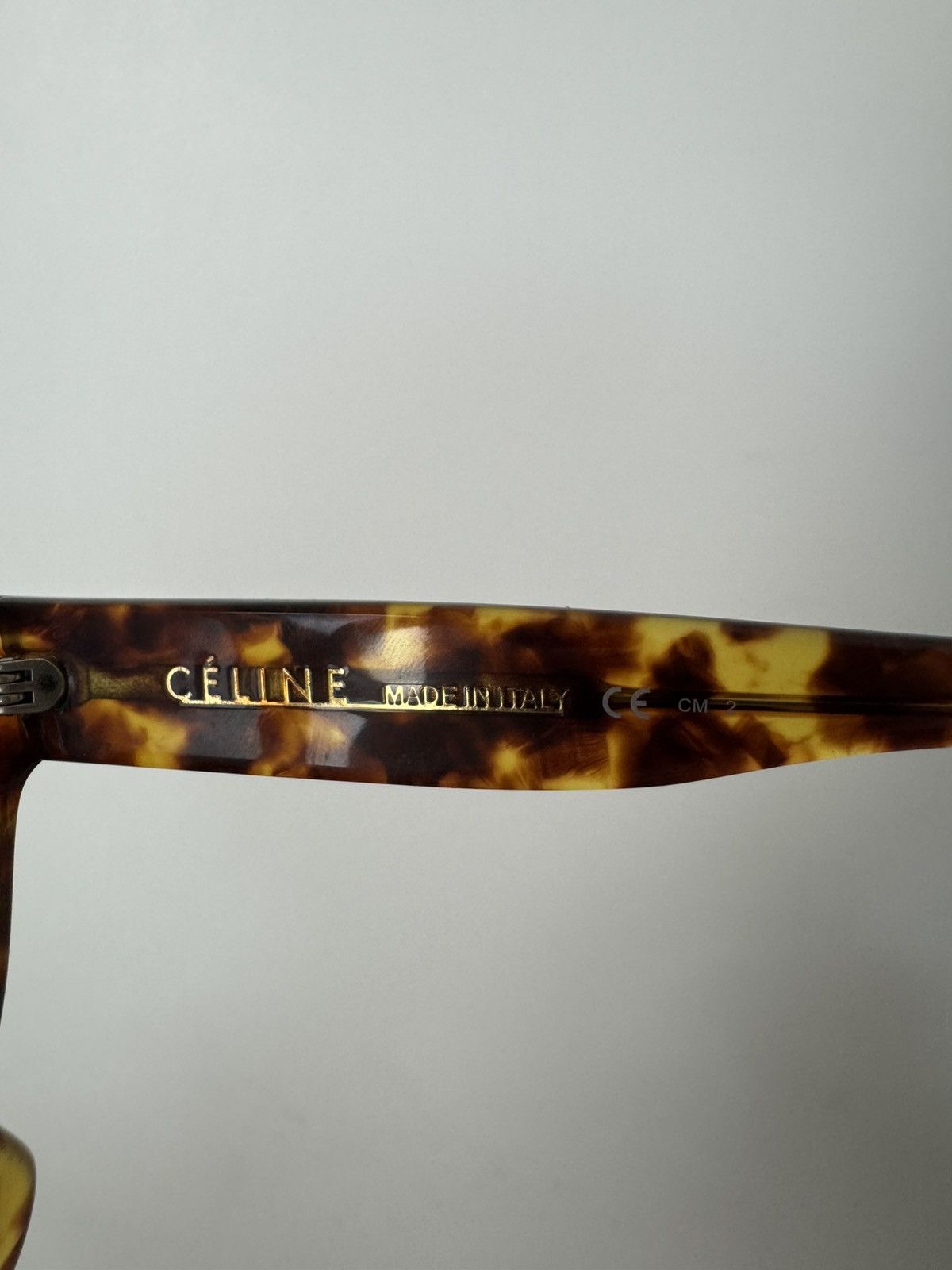 Celine Celine CL 41026/S Oversized Tortoise Shell Sunglasses Luxury Size ONE SIZE - 11 Thumbnail