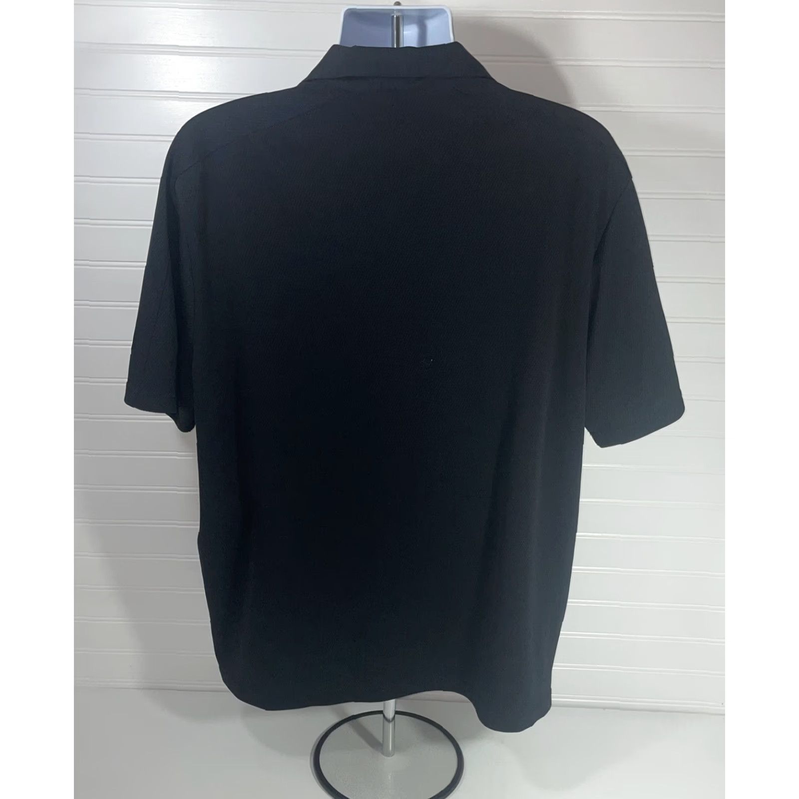 Nike Nike Dri-Fit Polo Shirt Men XL Black Panthers NFL Short Sleeve Button-Down Size US XL / EU 56 / 4 - 2 Thumbnail