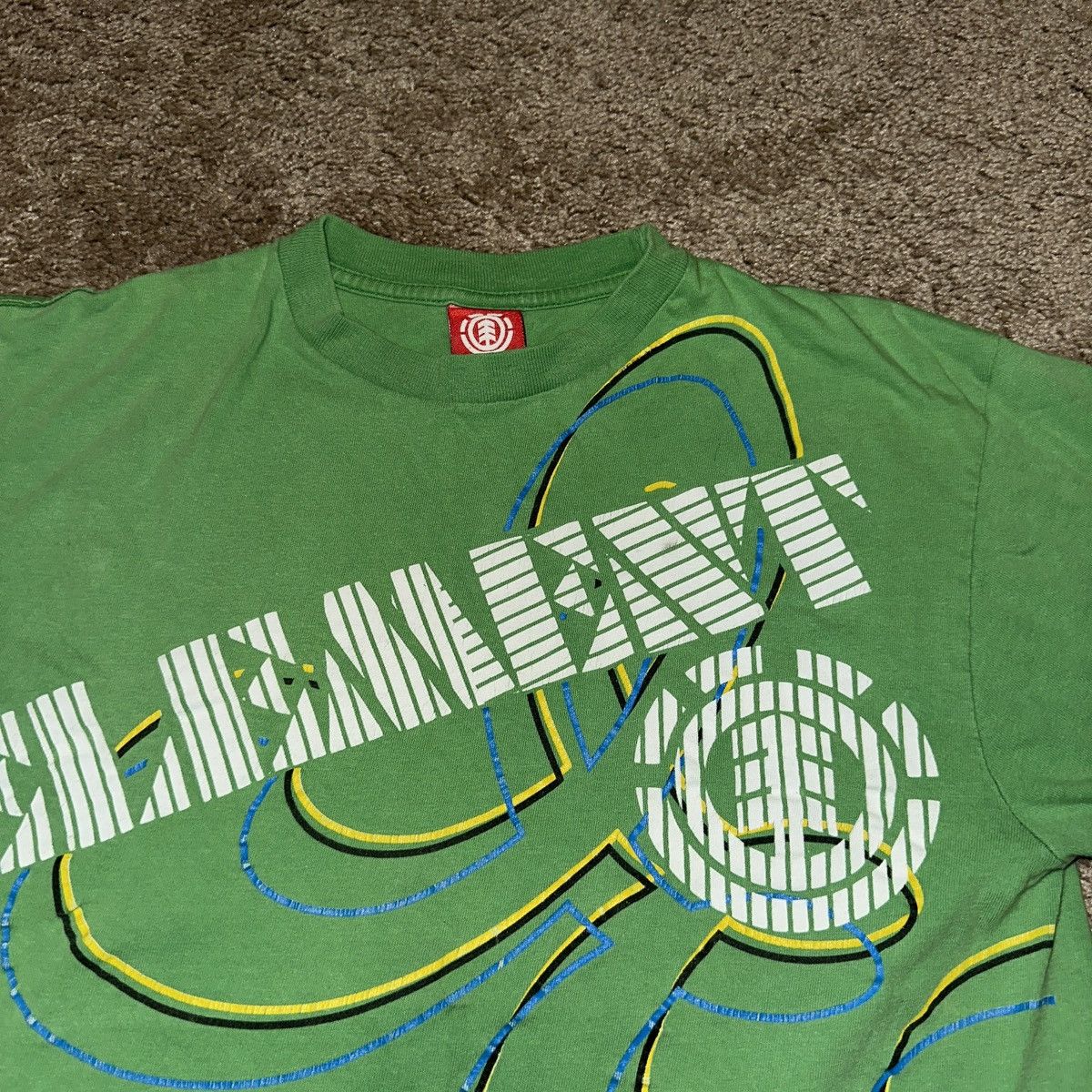 Element × Vintage Y2K Element Skateboards Shirt Grunge Skater Size US S / EU 44-46 / 1 - 2 Thumbnail
