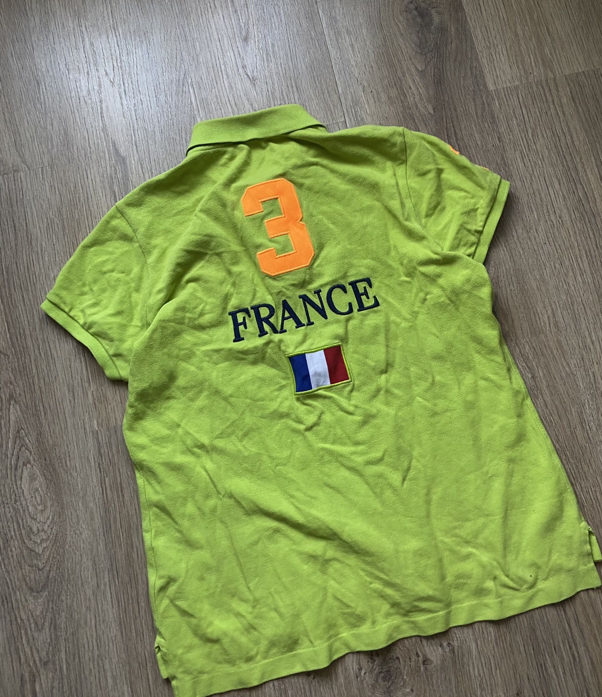 Polo Ralph Lauren × Vintage Polo Ralph Lauren France vintage luxury polo tee Size L / US 10 / IT 46 - 6 Thumbnail