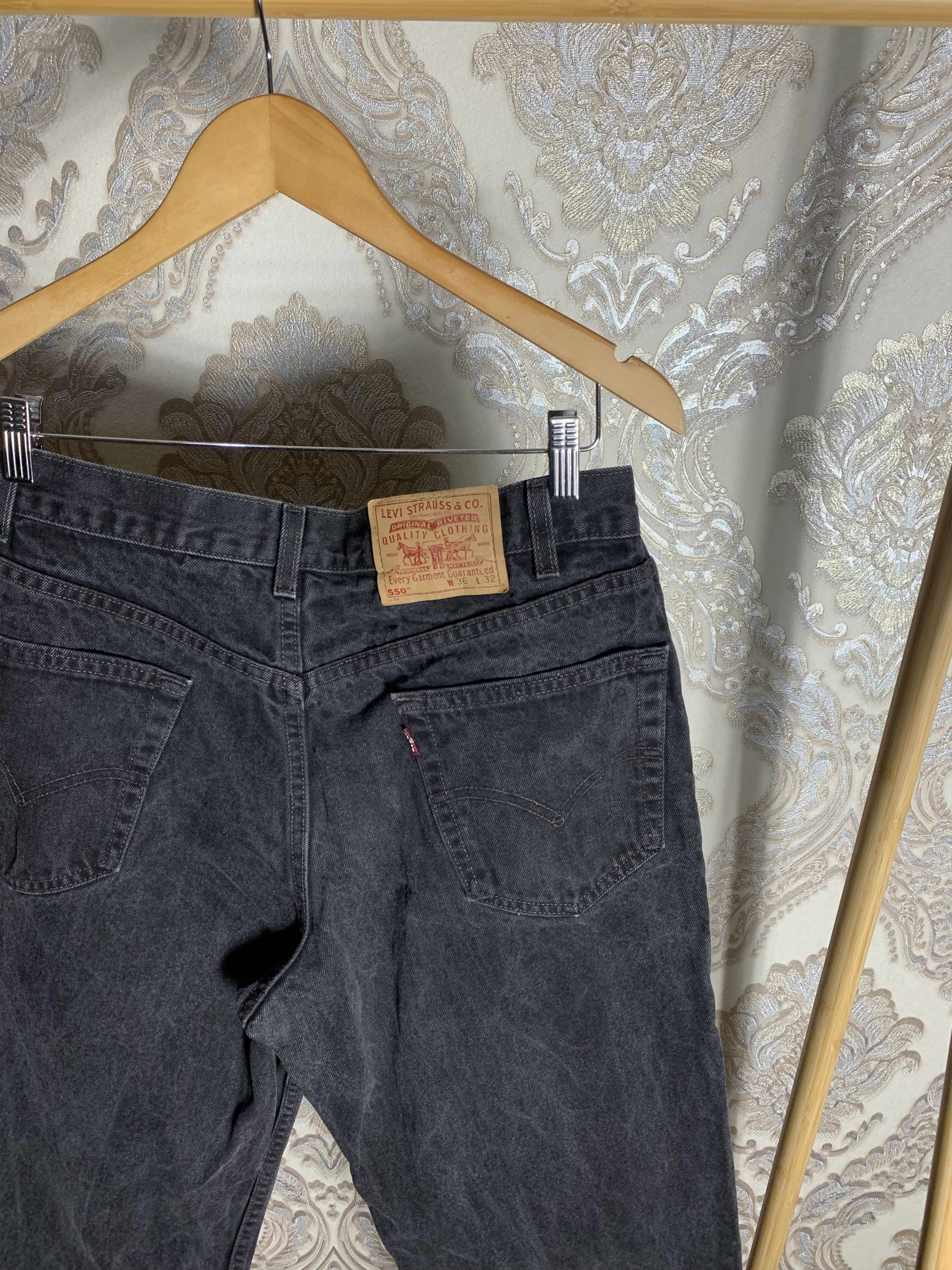 Levi's Vintage Clothing VINTAGE LEVIS 550 MADE IN USA RETRO DENIM JEANS DESIGNER 90s Size US 36 / EU 52 - 7 Thumbnail