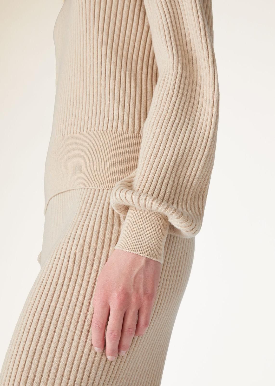 Loro Piana o1srvl11e0125 FAN6270 Lago Sirio Sweater in Cream Size L / US 10 / IT 46 - 2 Thumbnail