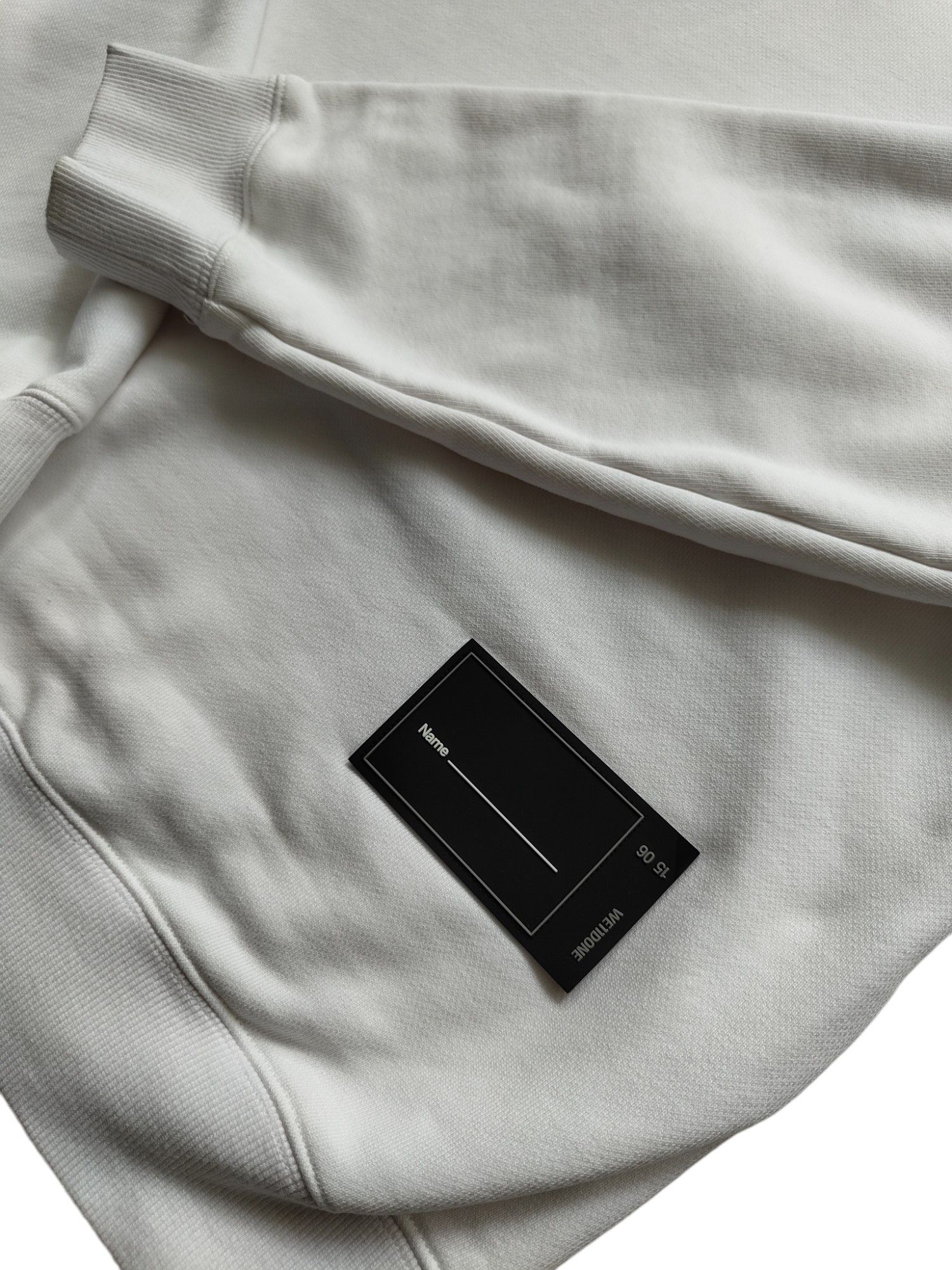 WE11DONE White Cotton Hoodie Size S / US 4 / IT 40 - 4 Thumbnail