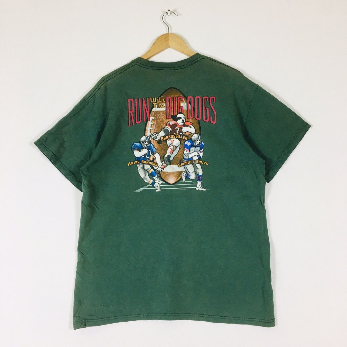 Big Dogs Vintage 1997 Big Dogs Team Faded Tee Size US M / EU 48-50 / 2 - 1 Thumbnail