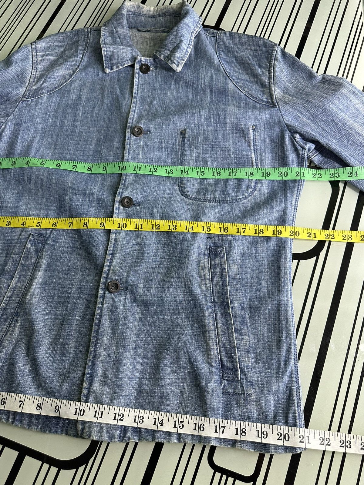 Jil Sander Vintage Jil Sander French Workwear Jacket Size US M / EU 48-50 / 2 - 17 Thumbnail