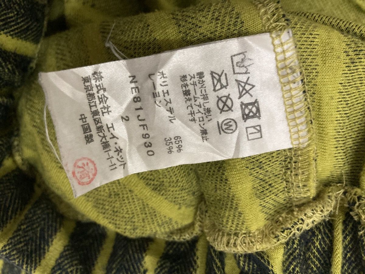 Issey Miyake × Japanese Brand × Ne-Net Issey Miyake Ne-net wide pant palazzo striped Size 36" / US 14 / IT 50 - 10 Thumbnail