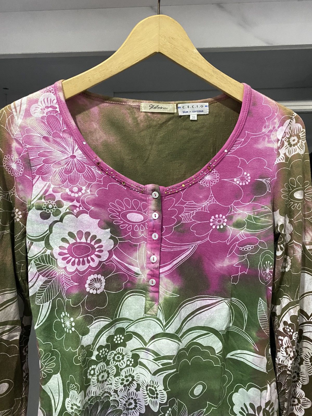 If Six Was Nine Japanese Mesh Issey Styled Flower Size US M / EU 48-50 / 2 - 2 Thumbnail