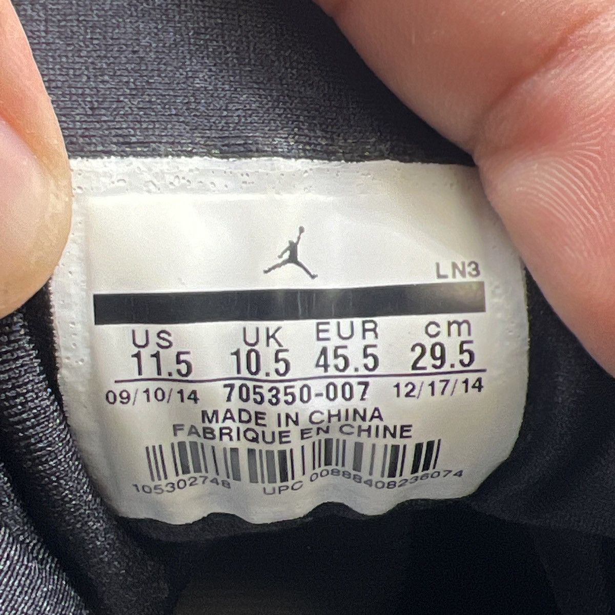 Jordan Brand Air Jordan 7 Barcelona nights Size US 11.5 / EU 44-45 - 8 Thumbnail