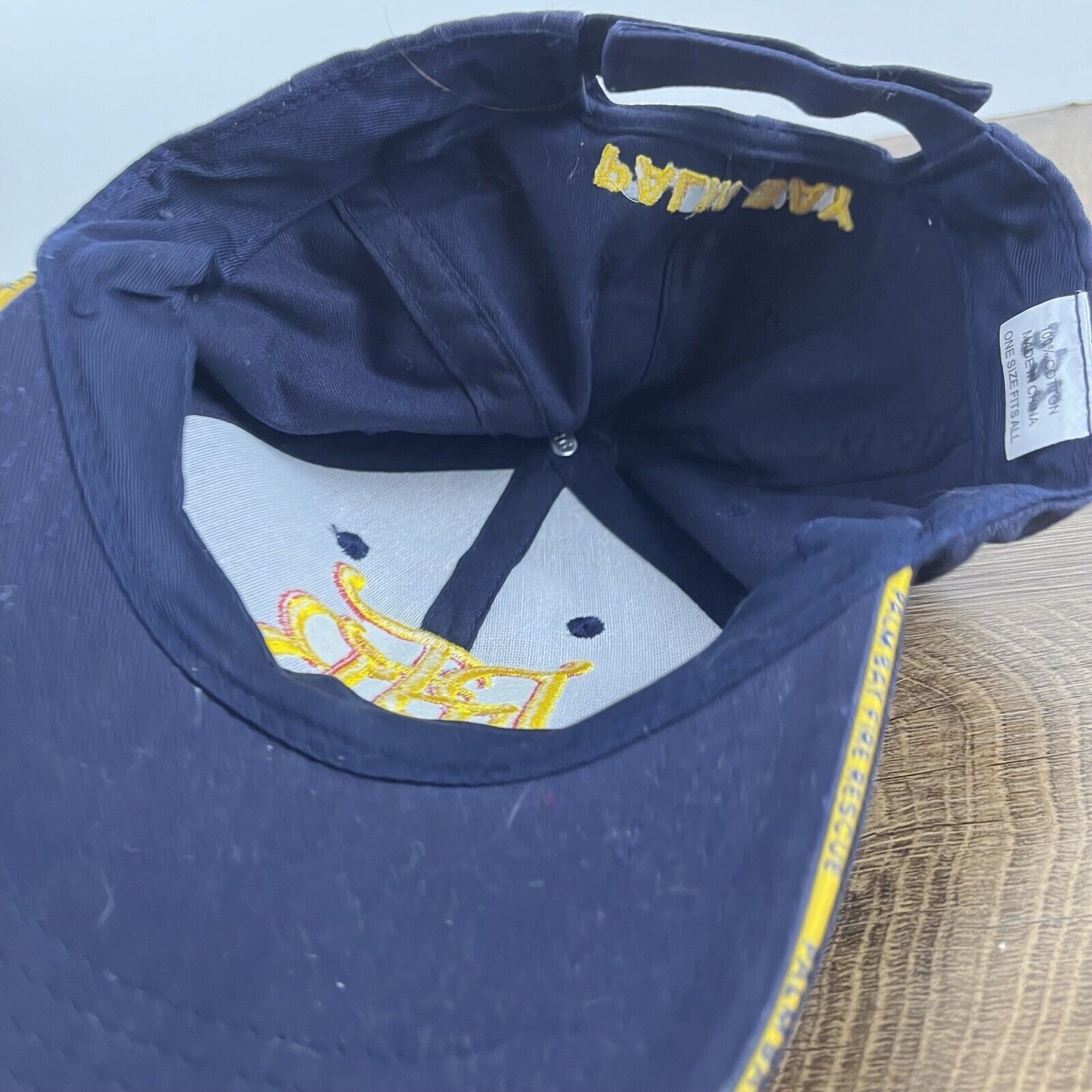 Other Palm Beach Florida Hat Fire Rescue Hat Blue Hat Adjustable B Size ONE SIZE - 15 Thumbnail