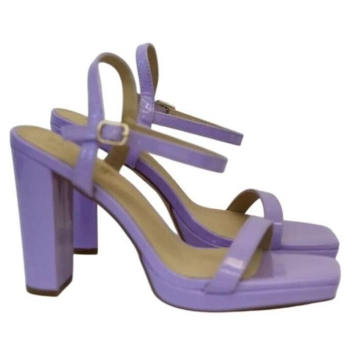 Other KAYLEEN / Nahlah-7 / Lavender / Lila /Block Heel / Sandals W Size US 8.5 / IT 38.5 - 1 Thumbnail