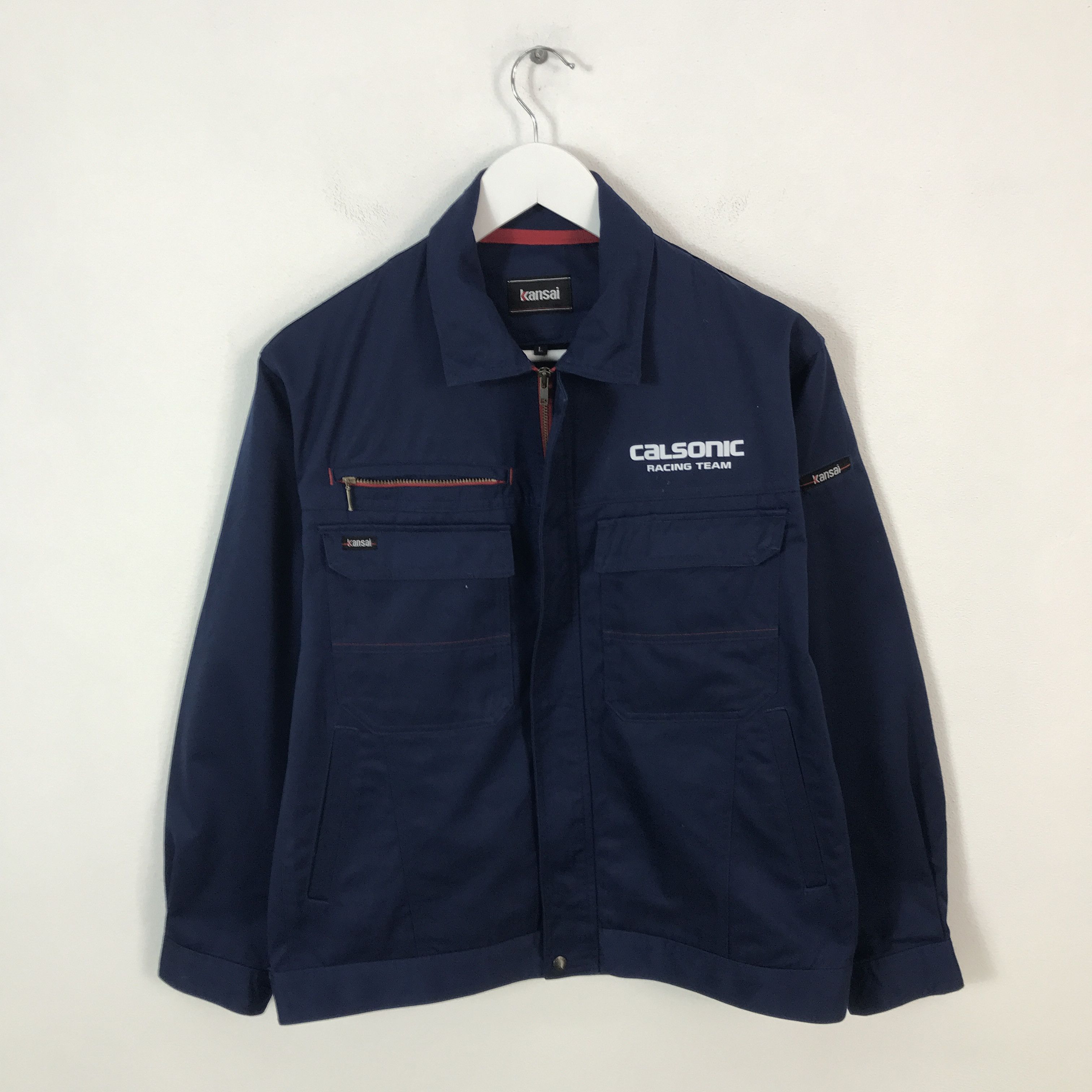 Japanese Brand Calsonic x Kansai Custom Japan Worker Jacket Size US L / EU 52-54 / 3 - 2 Thumbnail