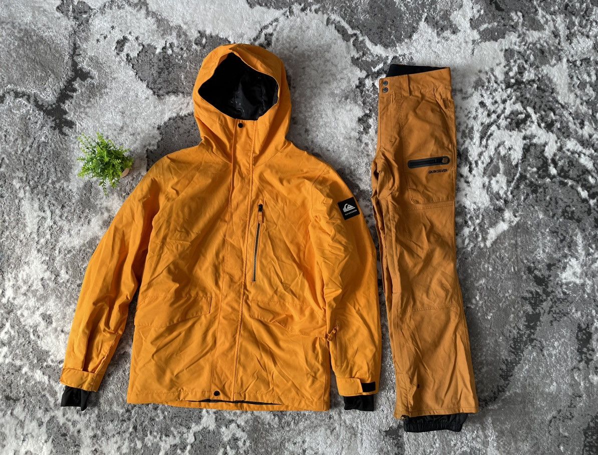 Quiksilver × Vintage Vintage Quicksilver Track Suit Waterproof Jacket/Pants Y2K Size US L / EU 52-54 / 3 - 1 Thumbnail