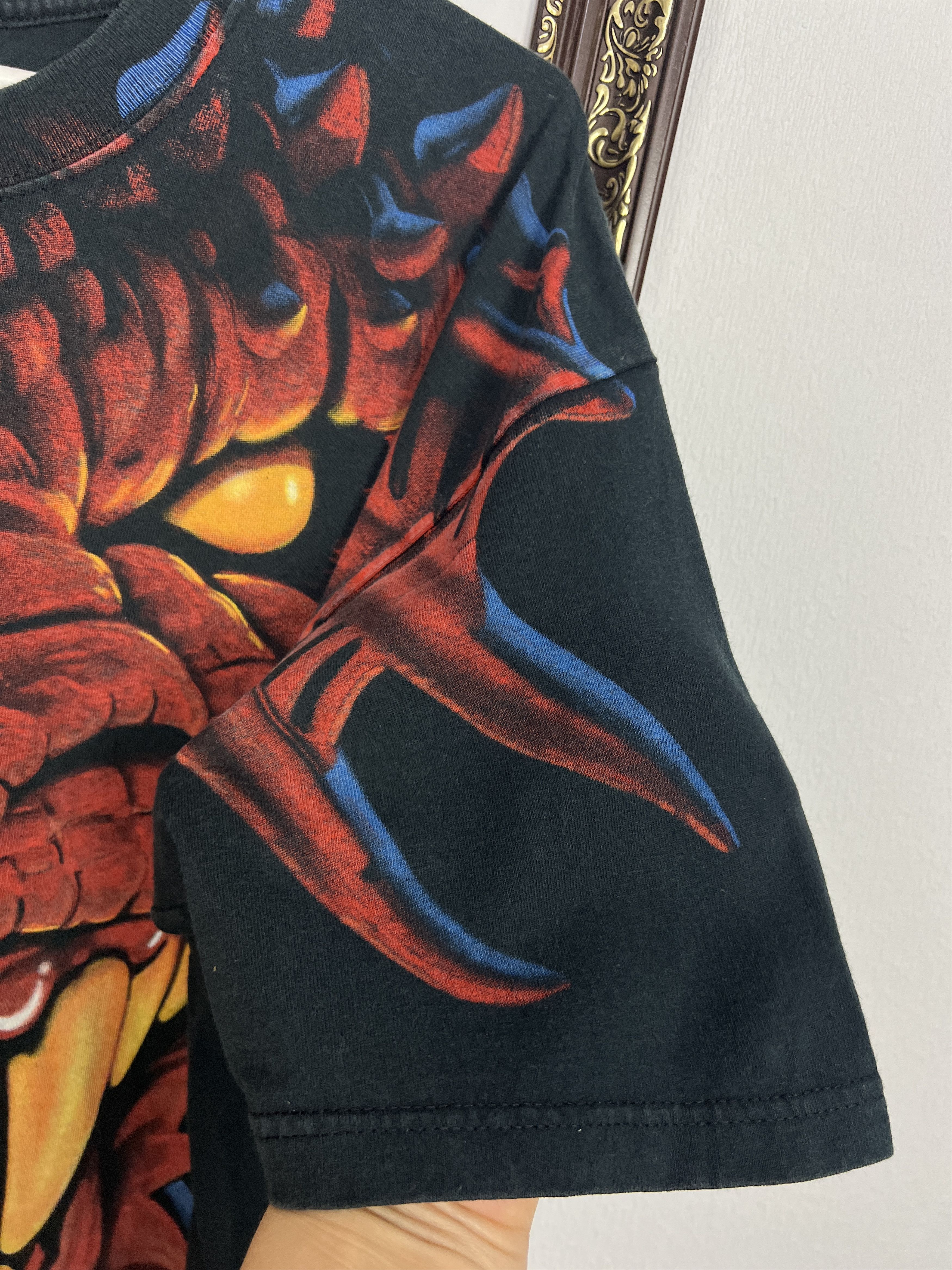 Liquid Blue Vintage Dragon Head Two Sided Over Print Shirt Tee Rare Size US XL / EU 56 / 4 - 5 Thumbnail