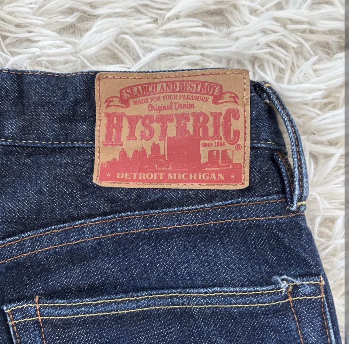 Hysteric Glamour Hysteric glamour dark wash studded skinny jeans Size 27" / US 4 / IT 40 - 2 Thumbnail