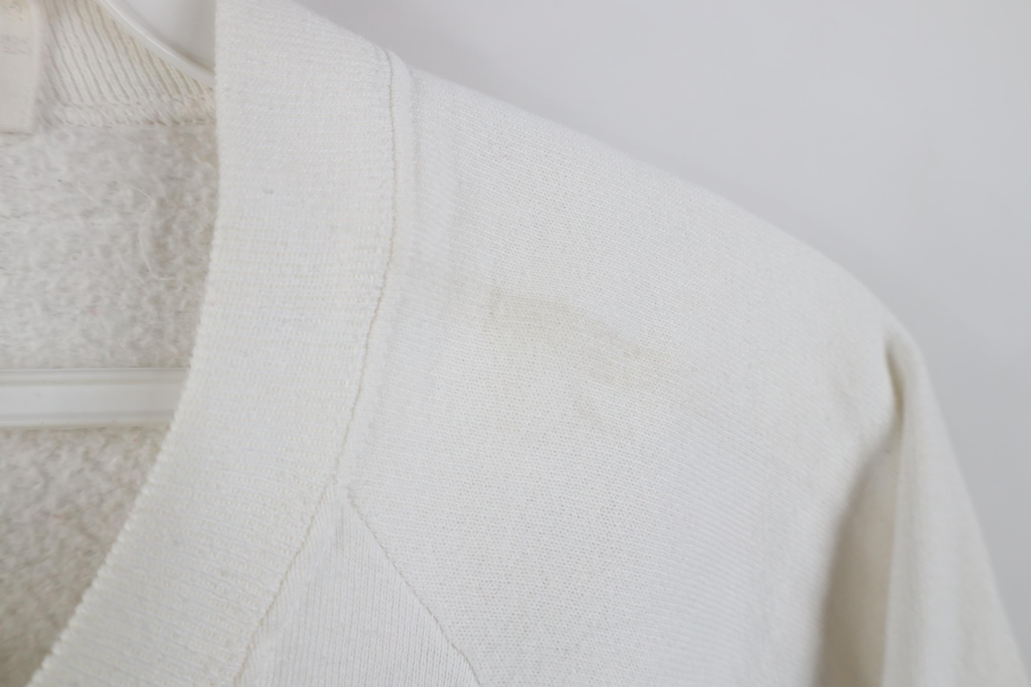 Vintage Vintage 80s 90s Streetwear Blank Raglan Sweatshirt White USA Size M / US 6-8 / IT 42-44 - 4 Thumbnail