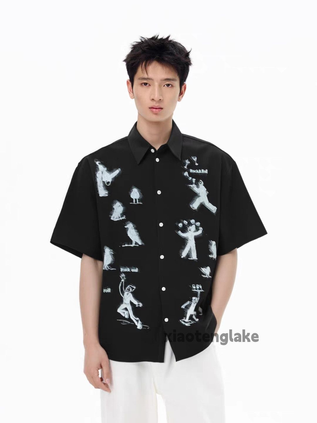 Designer Unisex outdoor utility loose skate hiphop yuppie shirt Size US XL / EU 56 / 4 - 1 Thumbnail