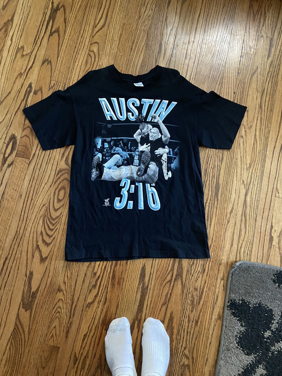 Vintage × WWF Vintage stone cold Steve Austin Wwf t shirt Size US L / EU 52-54 / 3 - 1 Thumbnail