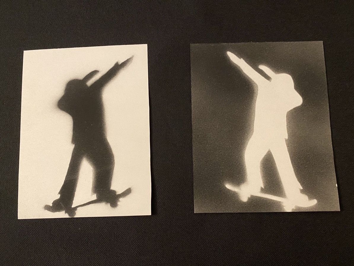 RVCA Skateboard original stencil art vans tony hawk Size ONE SIZE - 1 Thumbnail