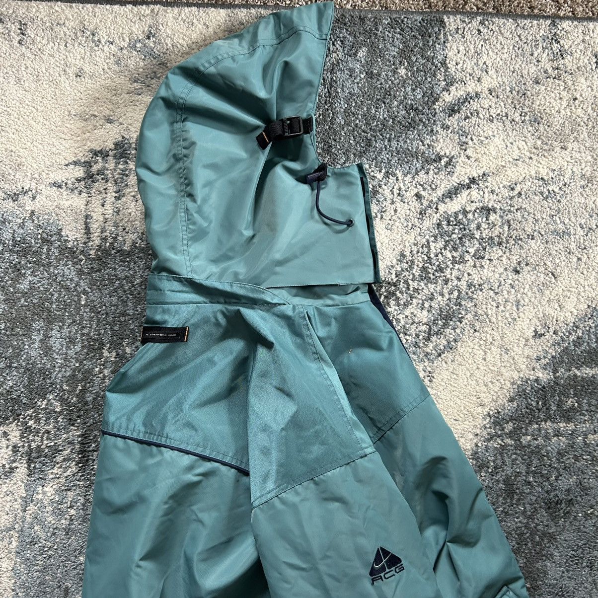Nike ACG TEAL NAVY NYLON STORM-FiT RAiN JACKET COAT SEATTLE MARiNERS Size US XXL / EU 58 / 5 - 9 Thumbnail