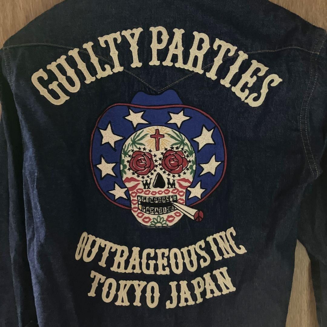Wacko Maria Wacko Maria Guilty Parties Denim Shirt Size US S / EU 44-46 / 1 - 2 Thumbnail