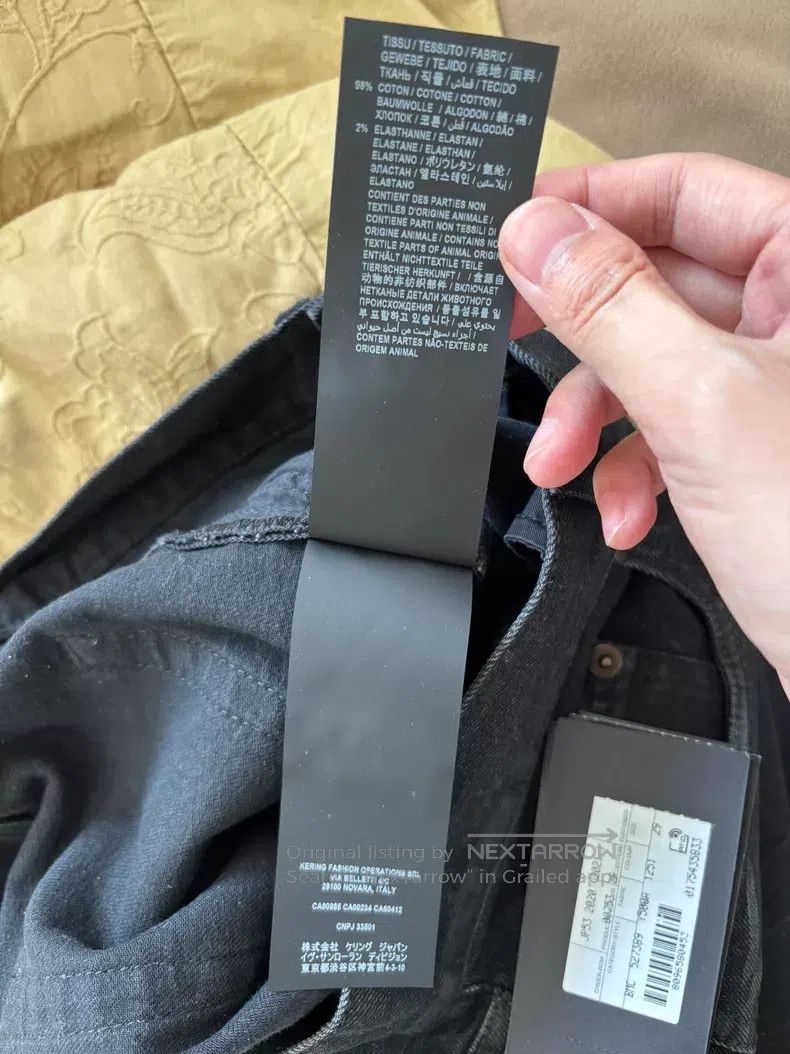 Saint Laurent Paris #REF! Size US 29 - 6 Thumbnail