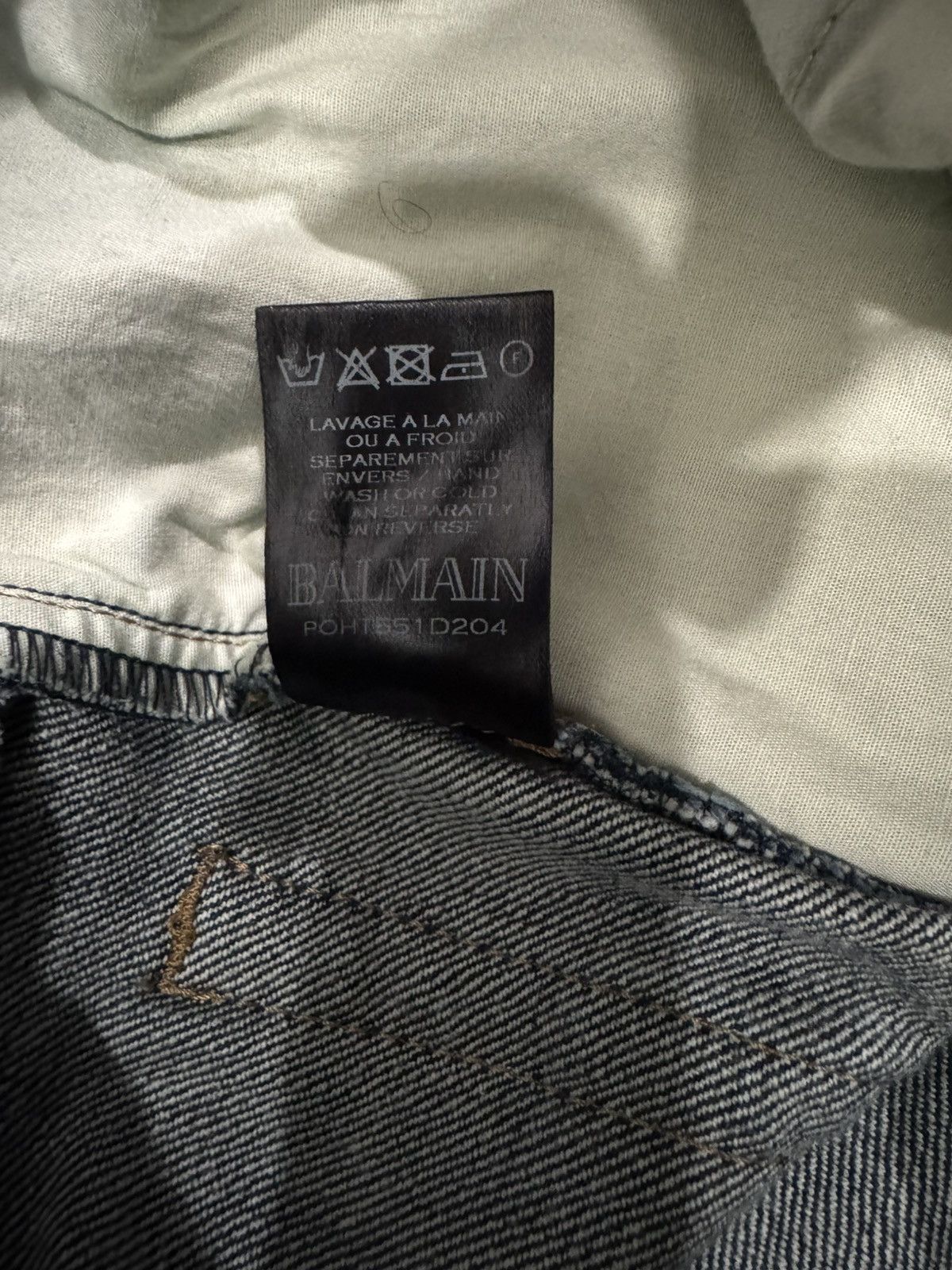 Balmain Balmain Biker Jeans Size US 30 / EU 46 - 3 Thumbnail