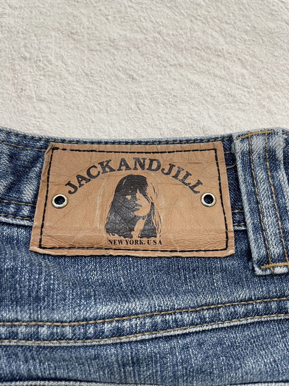 Hysteric Glamour 2000s Flare Denim Washed Bootcut Y2K Size 26" / US 2 / IT 38 - 10 Thumbnail