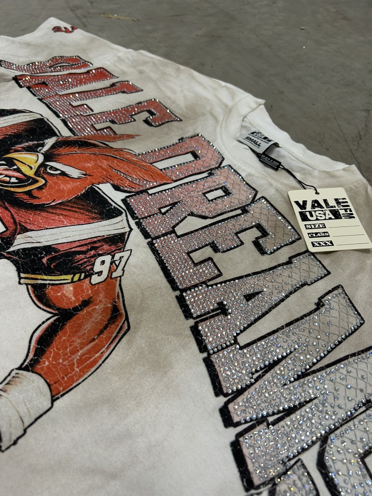 Vale Vale Valley Forever Falcon Bling Tee Size Large Brand New Size US L / EU 52-54 / 3 - 3 Thumbnail