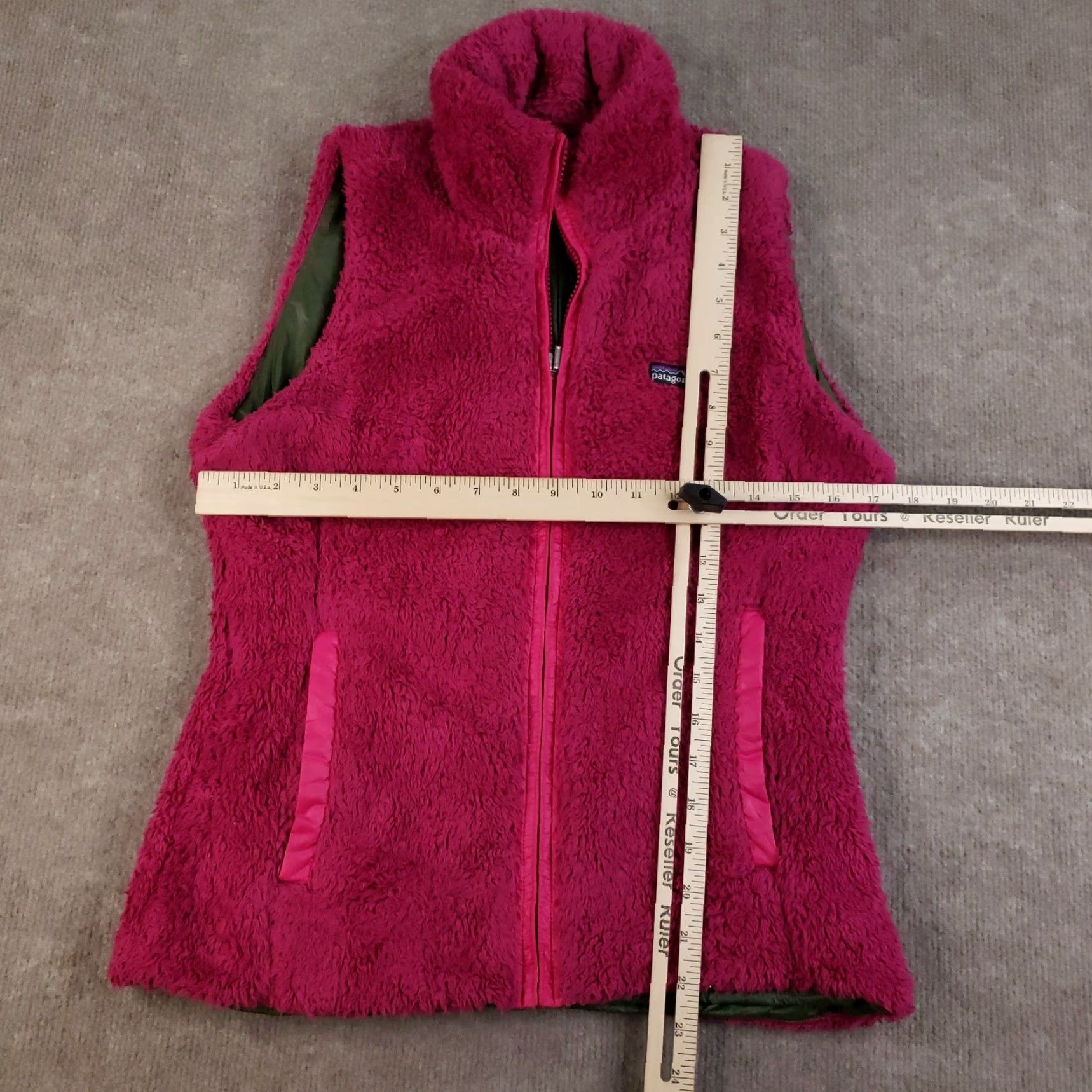 Patagonia Patagonia Vest Womens Small Pink Fleece Full Zip Pockets Los Gatos Outdoor Winter 90s Mens Womens Size S / US 4 / IT 40 - 2 Thumbnail