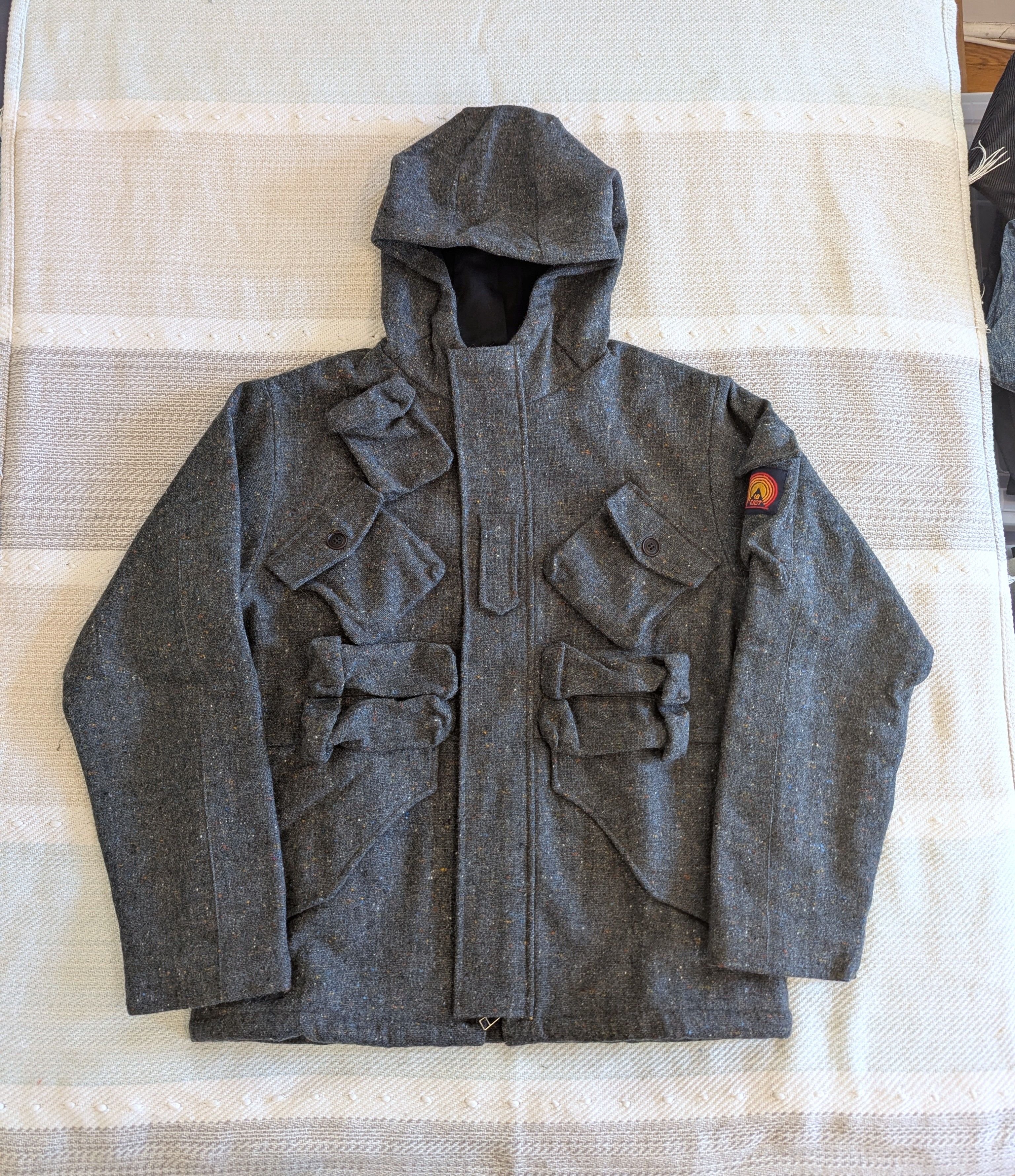 18 East Iscaire Molloy Tweed Parka Size US M / EU 48-50 / 2 - 15 Thumbnail