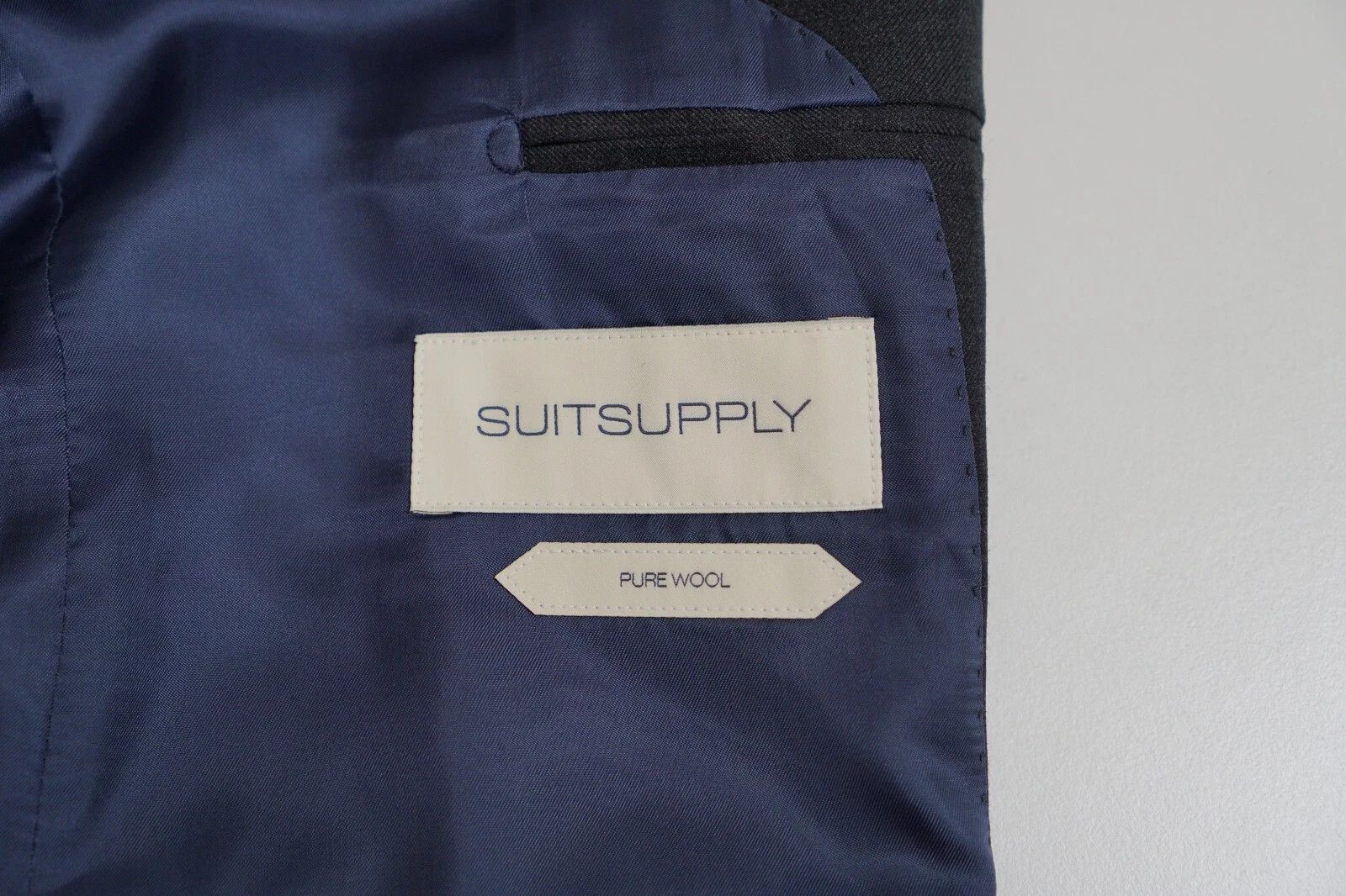 Suitsupply Men Suitsupply Blazer Napoli Single Breasted Reda Wool US38 Size 38R - 5 Thumbnail