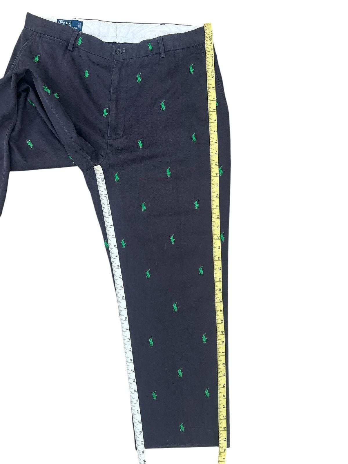 Polo Ralph Lauren Vintage Polo Ralph Lauren Small Pony Faded Chinos Pant Size US 35 - 4 Thumbnail