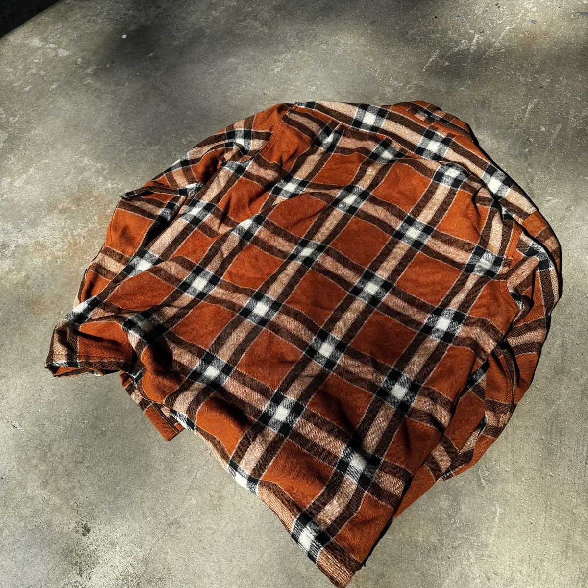 Arrow 60’s Orange and brown vintage flannel Size US M / EU 48-50 / 2 - 3 Thumbnail